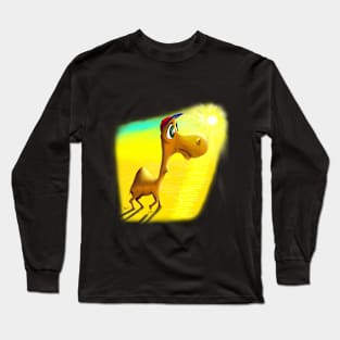 camel Long Sleeve T-Shirt